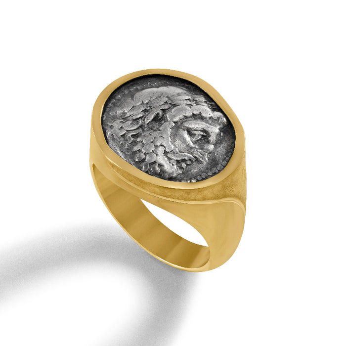 Zeus Coin Ring