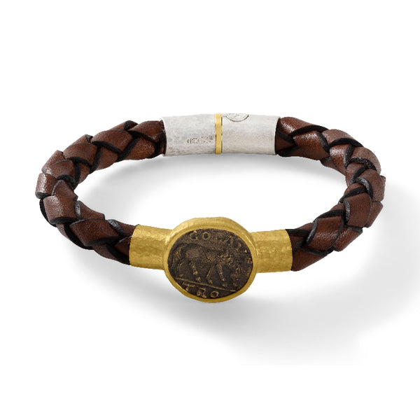 Ancient, Authentic Coin Bracelet