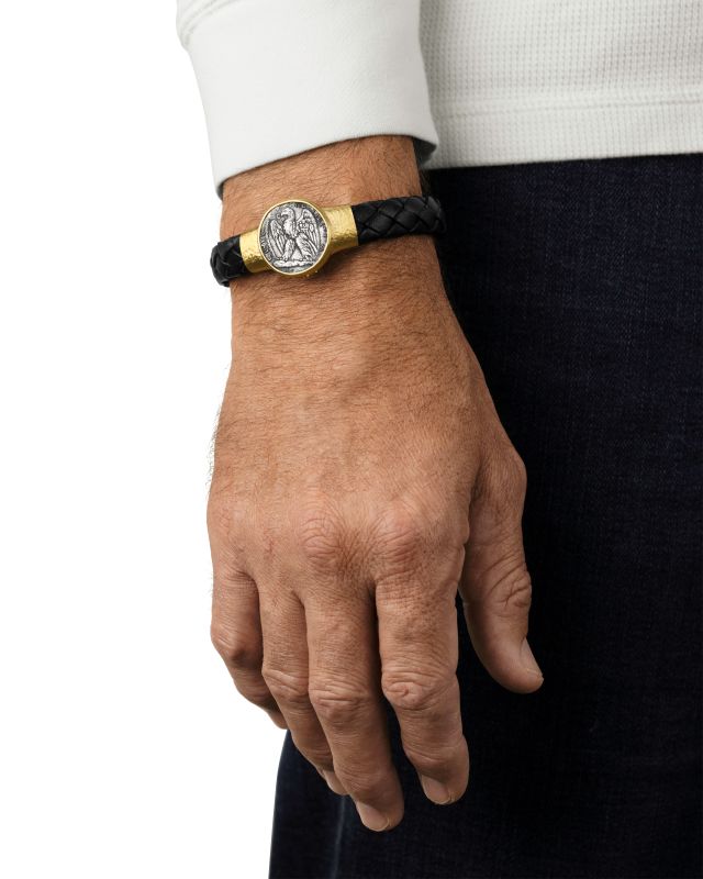 Roman Eagle Coin Bracelet