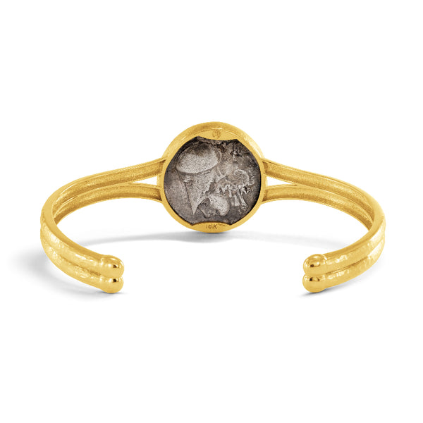 Women's Pegasus Coin Cuff Bracelet