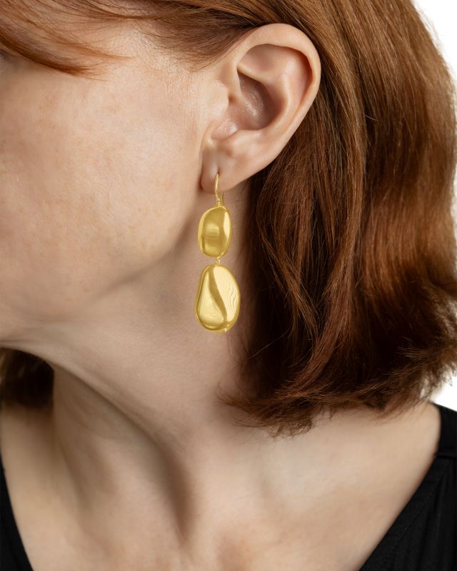 Gold Dangle Earrings