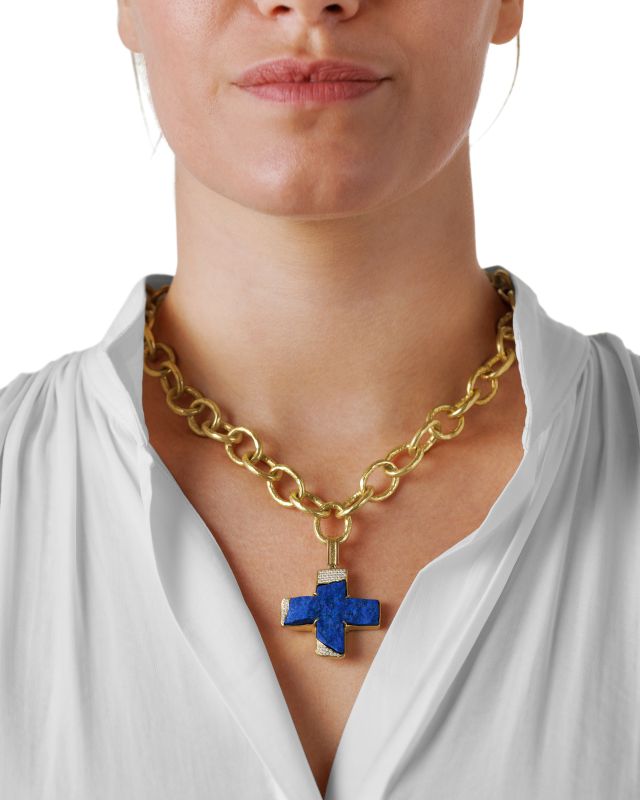 Lapis and Diamond Cross Enhancer