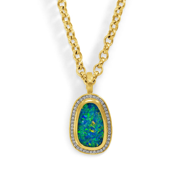Opal Doublet and Diamond Enhancer