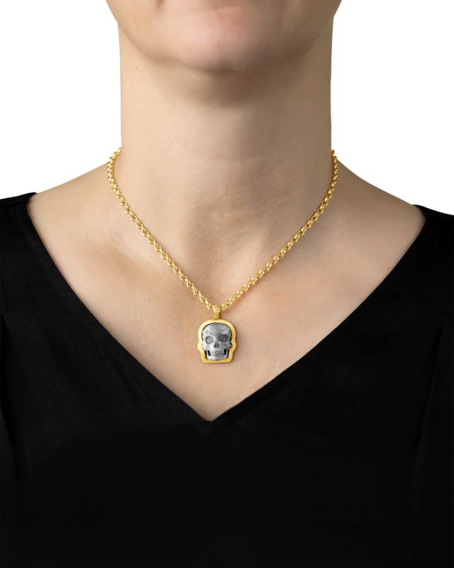 Unisex Meteorite Skull Enhancer