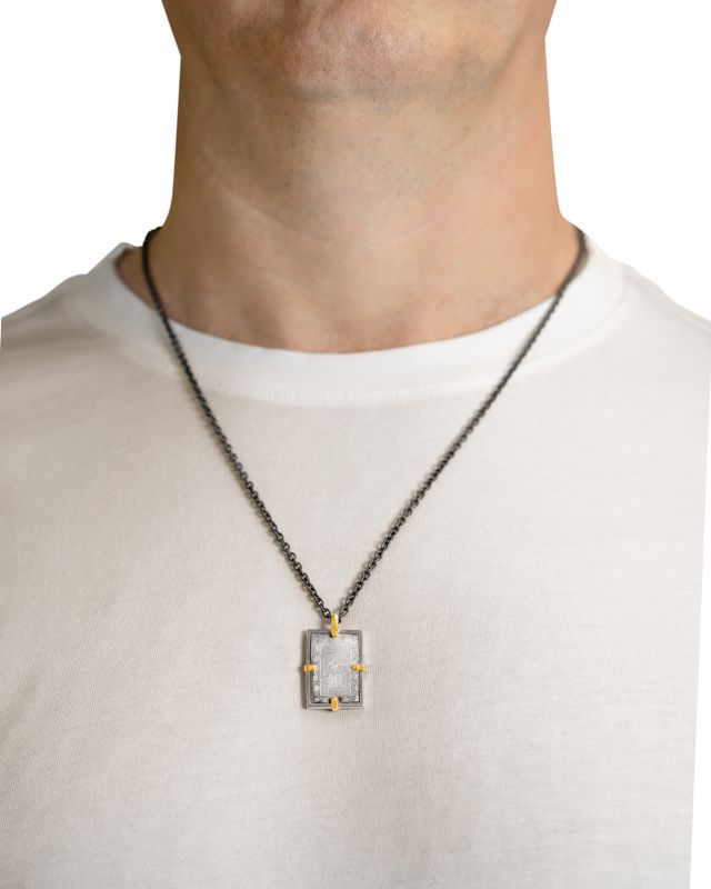 Samurai Coin Pendant