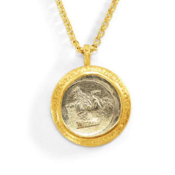 Women's Ancient, Authentic Pegasus Coin Enhancer