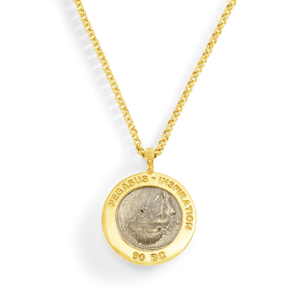 Women's Ancient, Authentic Pegasus Coin Enhancer
