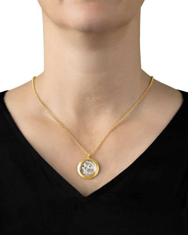 Women's Ancient, Authentic Pegasus Coin Enhancer