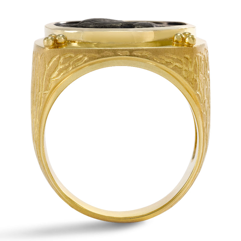 Pegasus Coin Ring