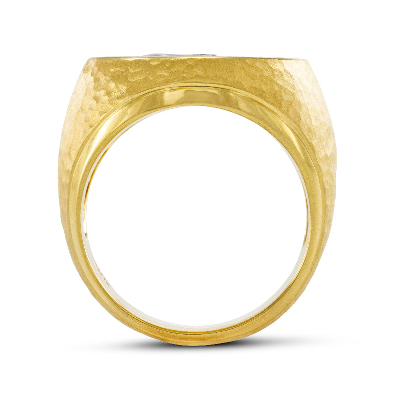 Horse and Warrior Coin Ring