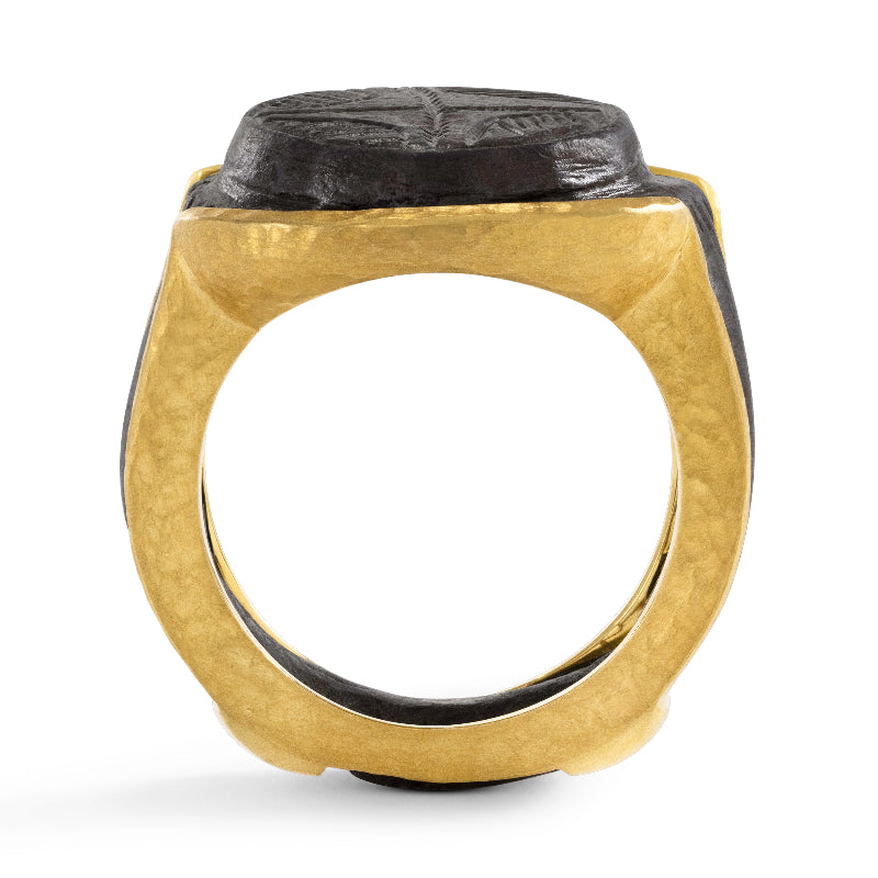 Ancient, Authentic Bronze Ring 4th - 5th Century