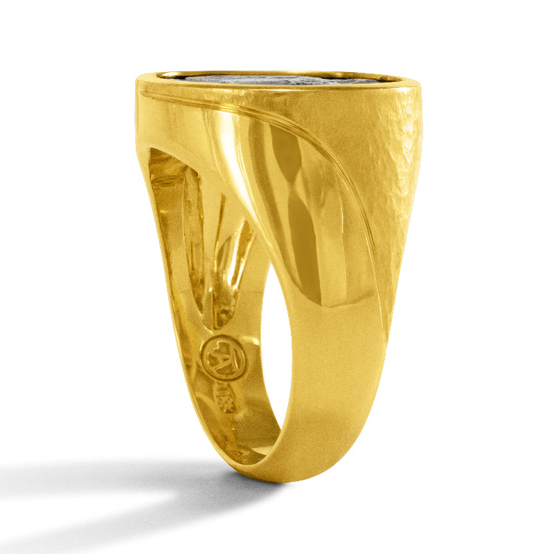 Julius Caesar Coin Ring