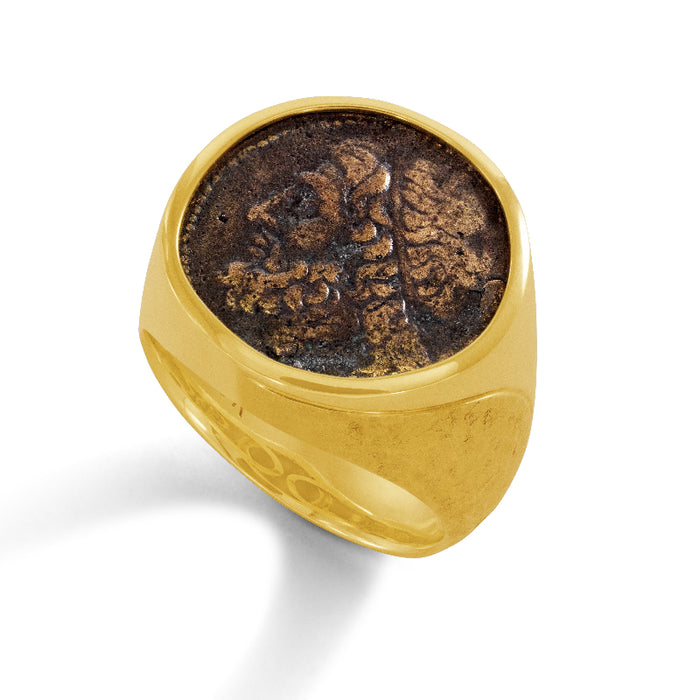 Poseidon Coin Ring