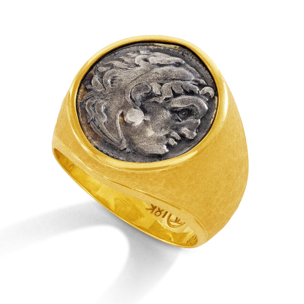 Alexander the Great Coin Ring