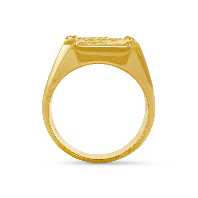 Ancient, Authentic Samurai Coin Ring
