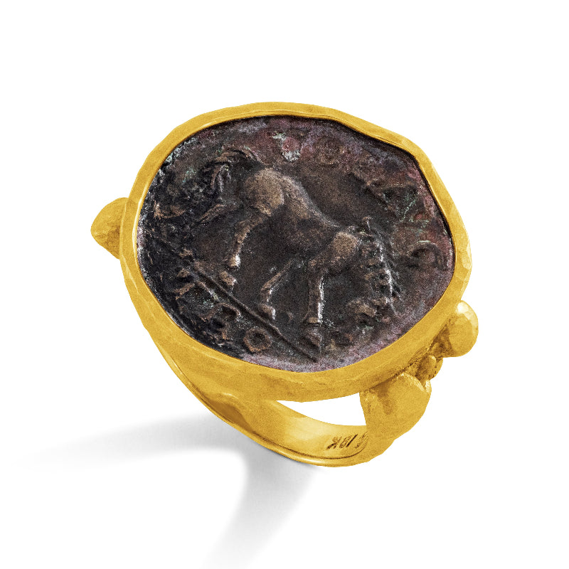 Horse Coin Ring
