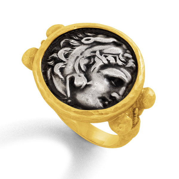 Alexander the Great Coin Ring