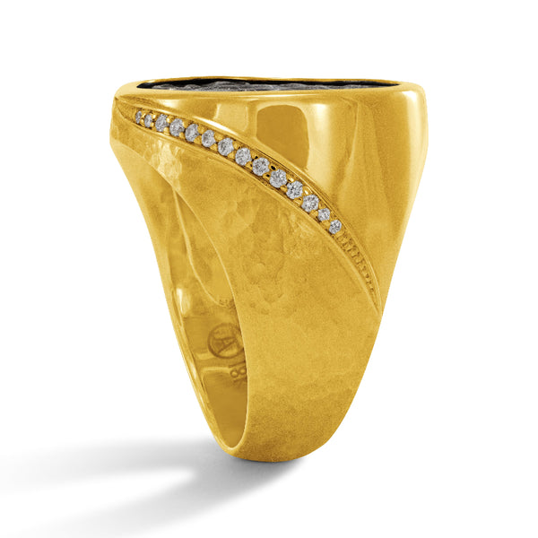 Federico I Coin and Diamond Ring