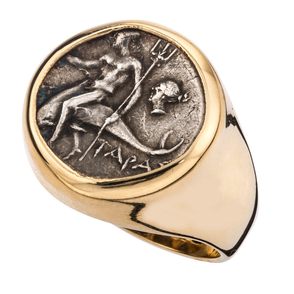 Men's Ancient, Authentic Taras Coin Ring