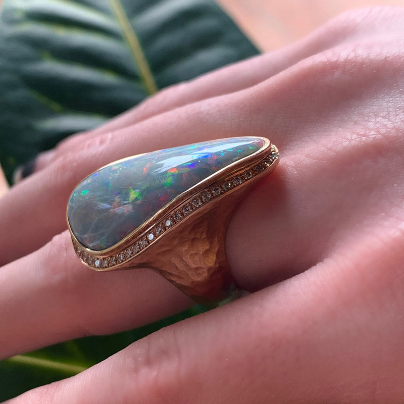 Women's Australian Opal Ring