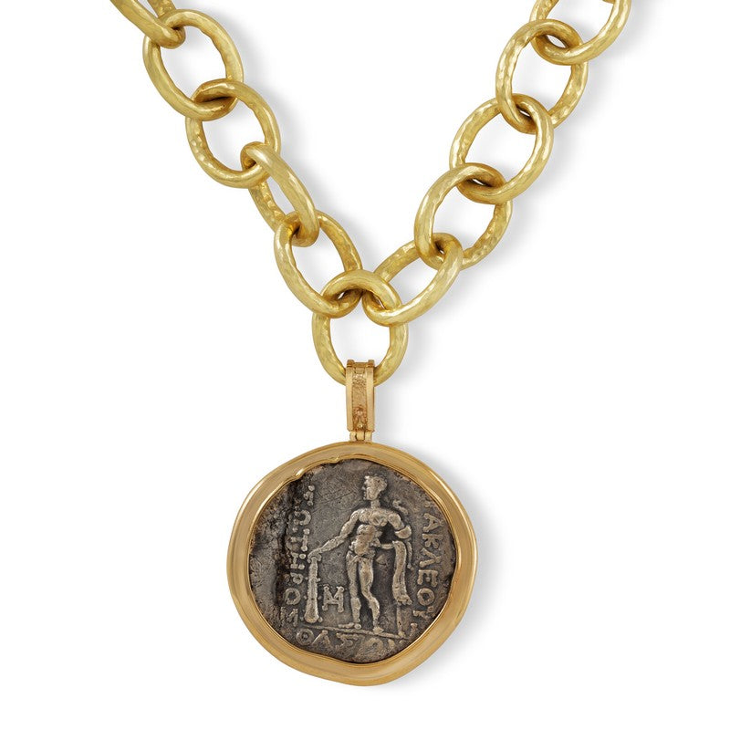 Women's Ancient, Authentic Dionysus Coin Enhancer