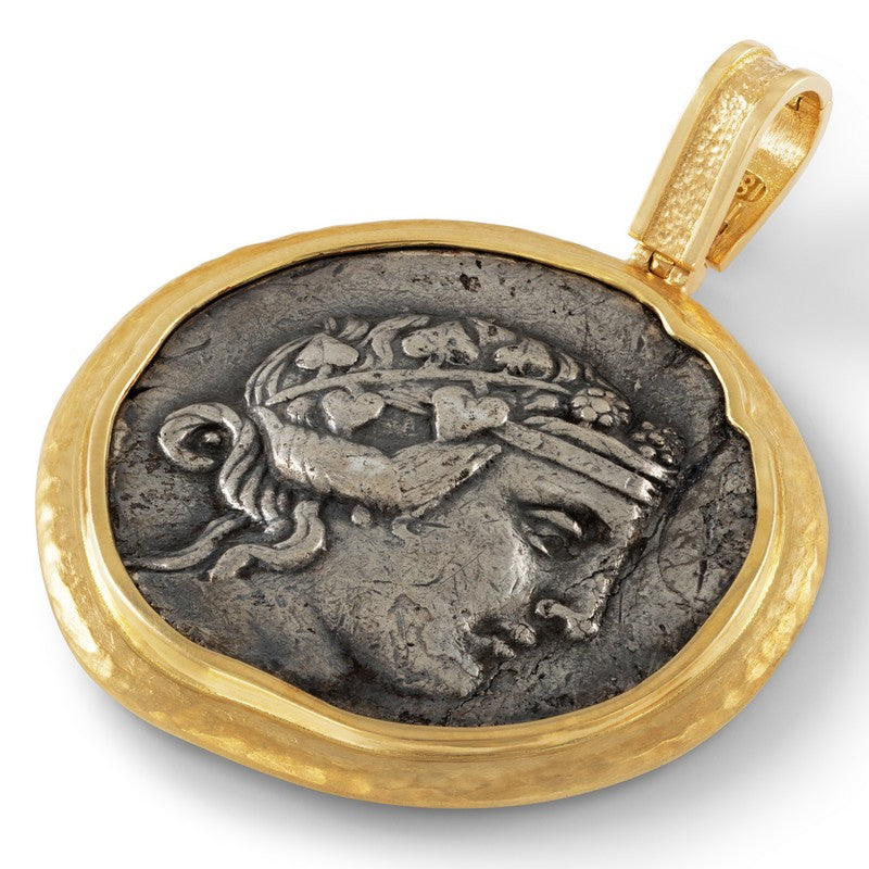 Women's Ancient, Authentic Dionysus Coin Enhancer