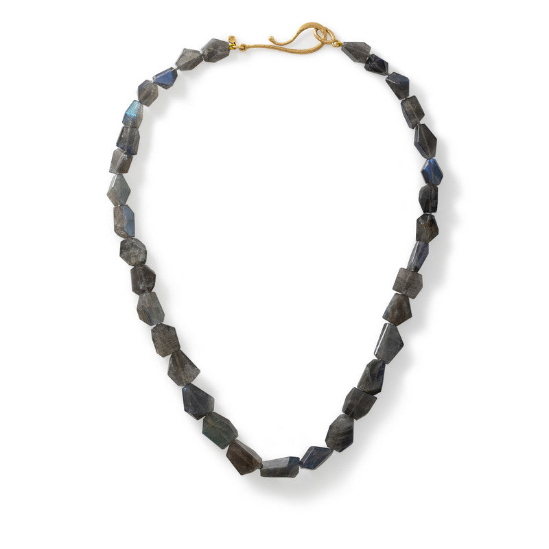 Women's Labradorite Bead Necklace