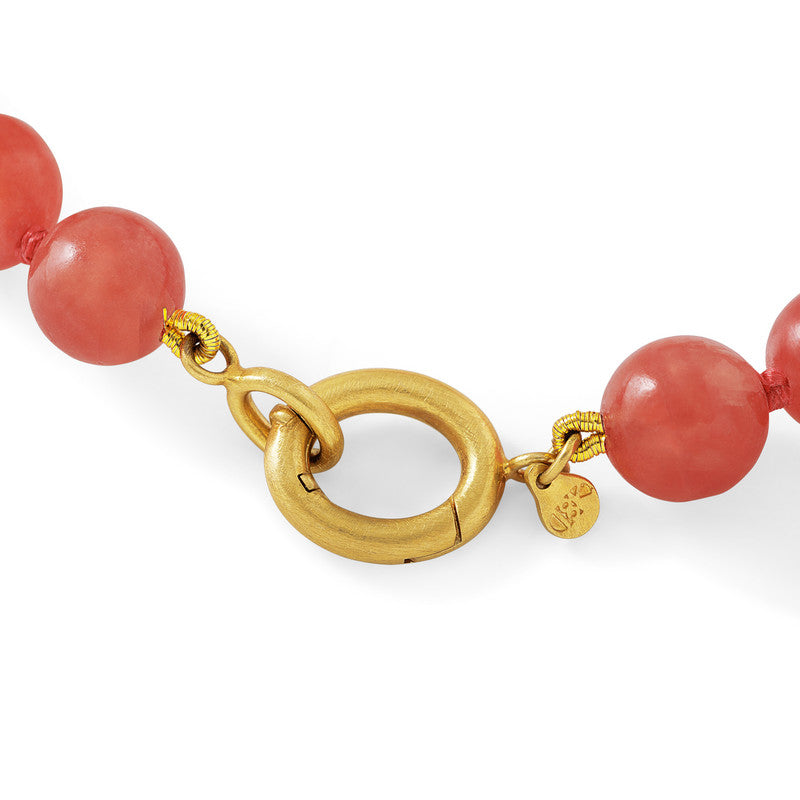 Unisex Rhodochrosite Bracelet