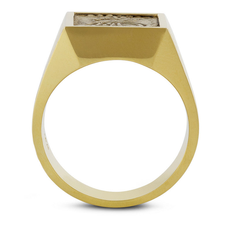 Unisex Ancient, Authentic Samurai Coin Ring