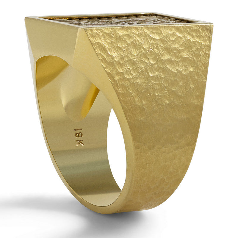 Unisex Ancient, Authentic Samurai Coin Ring